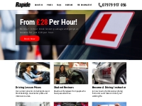 Driving Lessons Leicester | Pass Your Test Quickly | Rapide Driving Sc
