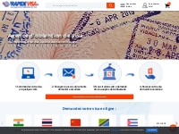 Agence d'obtention de visa en ligne - RapideVisa