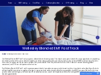 Wellesley Blended EMT Fast Track | National EMS Institute | EMT Traini