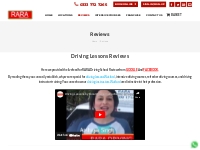 Reviews - RARA Driving School