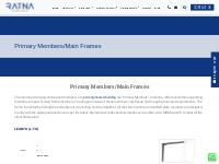Primary Members/Main Frames - Ratna Steeltech