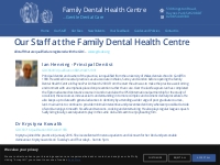 Our Staff | Family Dental Health Centre | Raynes Park Dentists | Denta