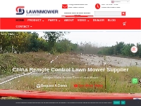 Buy Remote control lawn mower online | rclawnmowers.com