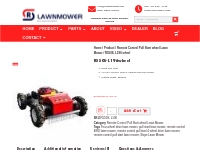 Buy remote control mower at good price | Rclawnmowers.com