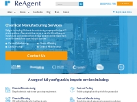 Chemical Manufacturing, Contract Packing   Blending | ReAgent UK