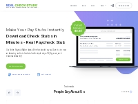 Pay Stubs Online | Paycheck Stub Instantly | Real Check Stubs