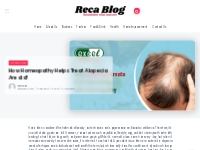 How Homeopathy Helps Treat Alopecia Areata? - Reca Blog