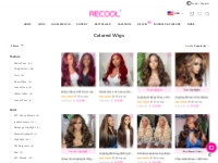 Colored Wigs - Up to 67% Off | Recool Hair