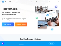 RecoverXData - Ultimate Product Solutions for Data Recovery and More