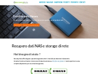 Recupero dati NAS - Recuperare i dati dal NAS qualsiasi configurazione