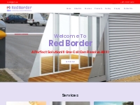 Red Border: Automatic gates barriers Supplier in Abu Dhabi, Automatic 
