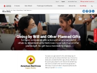 Planned Giving | American Red Cross
