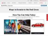 Ways to Donate Money - Charity Donations | Red Cross