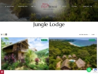 Jungle Village Panama Lodges   Homes for Sale | Red Frog Beach