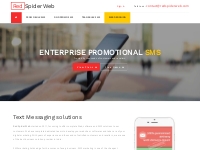Text Messaging solutions - Red Spider Web