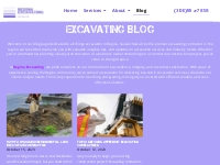 Blog Discussing All Kinds Of Excavating Subjects Regina, SK