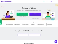 Remote Jobs | Work Remotely | WFH Jobs - Go Remote with RemoteBharat.c