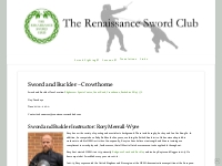Sword and Buckler - Crowthorne - The Renaissance Sword Club