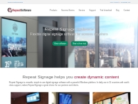 Repeat Signage Digital Signage Software