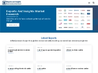 Reports and Insights | Market Research Reports, Business Intelligence 