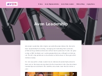 Avon Sales Leadership | Life Changing Opportunity with Avon