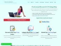Research Paper Writing Service – Buy Research Papers Help