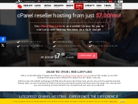 Unlimited cPanel reseller hosting plans with ResellersPanel
