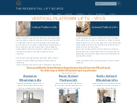 Residential Vertical Platform Lift | Residential Lifts