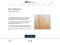 Dry Needling | Osteopathy | Physiotherapy | Byron Bay | Ballina