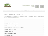 Revo Homes | Frequently Asked Questions and Answers