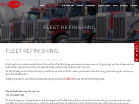 Fleet Refinishing - Fleet Service | Fleet Vehicle Servicing