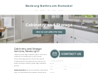 Cabinetry and Storage Rexburg, Idaho - Rexburg Bathroom Remodel