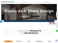 Explore ReynoArch Rustic ACP Sheet Series | Rustic Design