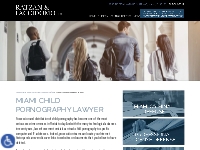 Miami Child Pornography Lawyer