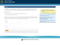 Vehicle Title Inquiry