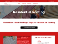 Residential Roofing - Richardson s Best Roofing   Repairs