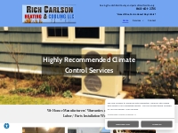       Rich Carlson Heating   Cooling LLC | Climate Control Services To