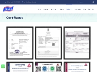 Certificates - Riddhi Pharma Machinery