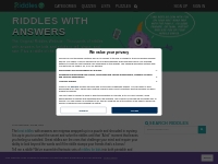 Riddles with Answers - Riddles.com