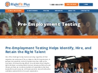 Pre Employment Testing and Assessments in Canada | RightFit Plus