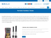 What Is Portable Hardness Tester - UCI   LEEB Portable Hardness Tester