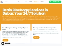 Drain Blockage, Cleaning   Unblocking Services In Dubai | Rise Up Duba