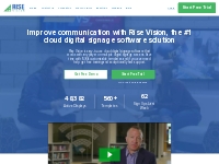 Rise Vision: Easy-to-use Cloud Based Digital Signage Software
