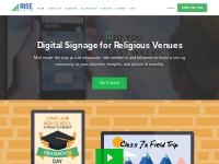 Digital Signage for Churches   Religious Venues | Rise Vision