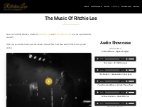 Ritchie Lee Entertainment Audio   Video Showcase