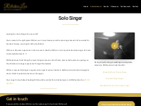 Solo Singer Sussex | Entertainer in the Sussex Area | Male Vocalist
