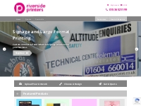 Riverside Printers | Leaflet and Flyer Printing Next Day Delivery