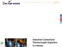 Industrial customized Thermocouple Exporters From Chennai