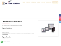 Temperature Controllers - R.K. Temp Sensor