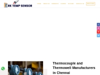 Thermocouple Manufacturers in Chennai | R.K Temp Sensor